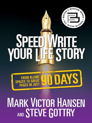 cover image of Speed Write Your Life Story
